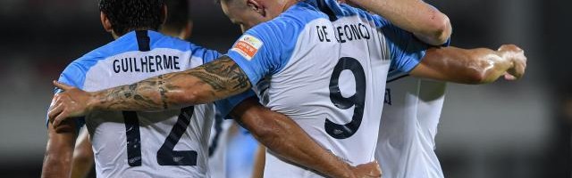 博鱼体育官网-【中超】蒂亚戈中横梁沧州难求一胜 广州城0比0沧州